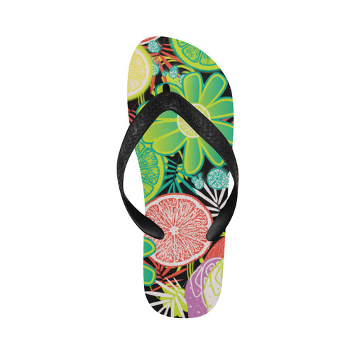 Loudly Lime Flip Flops for Men/Women (Model 040)