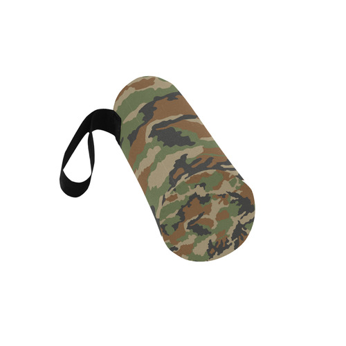 woodland camouflage pattern Neoprene Water Bottle Pouch/Large