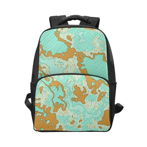 Unique abstract pattern mix 2F by FeelGood Unisex Laptop Backpack (Model 1663)