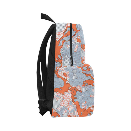 Unique abstract pattern mix 2E by FeelGood Unisex Classic Backpack (Model 1673)