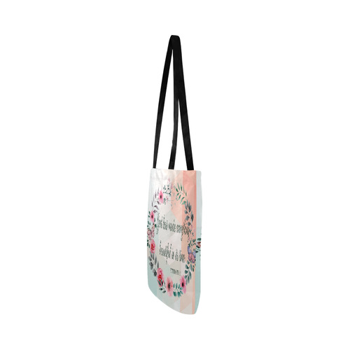 ecclesiastes 3:11 english Tote Reusable Shopping Bag Model 1660 (Two sides)