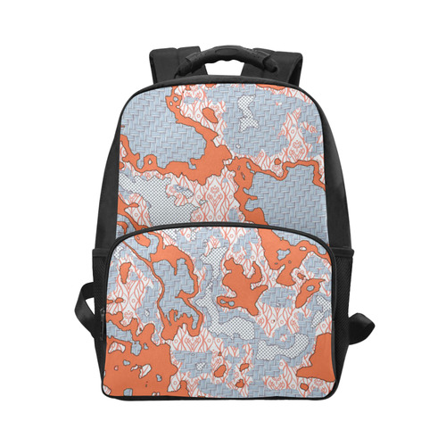 Unique abstract pattern mix 2E by FeelGood Unisex Laptop Backpack (Model 1663)