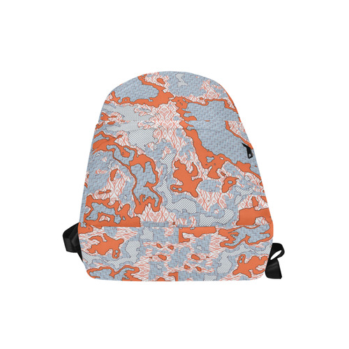 Unique abstract pattern mix 2E by FeelGood Unisex Classic Backpack (Model 1673)