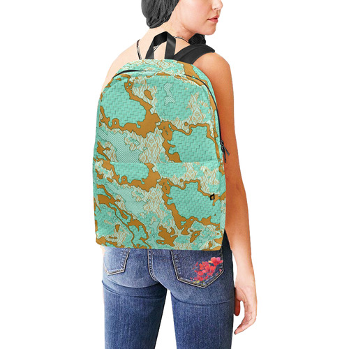 Unique abstract pattern mix 2F by FeelGood Unisex Classic Backpack (Model 1673)