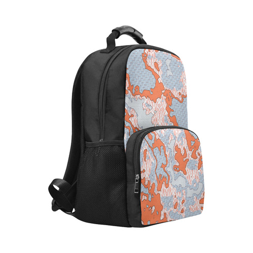 Unique abstract pattern mix 2E by FeelGood Unisex Laptop Backpack (Model 1663)
