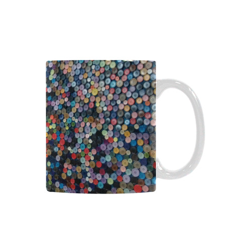 buttons White Mug(11OZ)