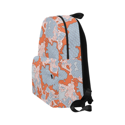 Unique abstract pattern mix 2E by FeelGood Unisex Classic Backpack (Model 1673)