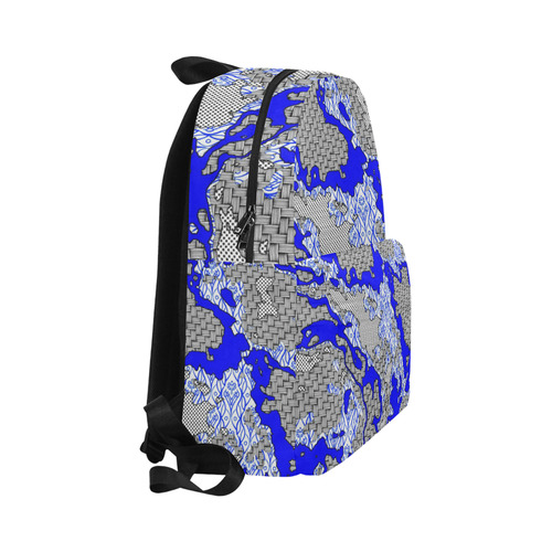 Unique abstract pattern mix 2B by FeelGood Unisex Classic Backpack (Model 1673)