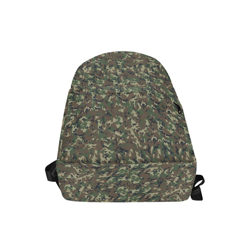 Forest Camouflage Pattern Unisex Classic Backpack (Model 1673)
