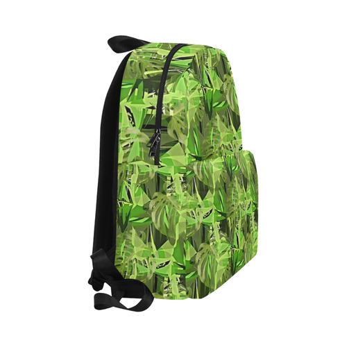 Tropical Jungle Leaves Camouflage Unisex Classic Backpack (Model 1673)