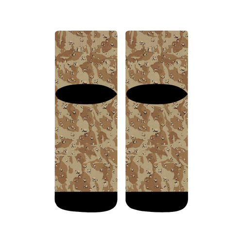 Desert Camouflage Pattern Quarter Socks