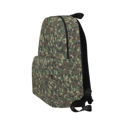 Forest Camouflage Pattern Unisex Classic Backpack (Model 1673)