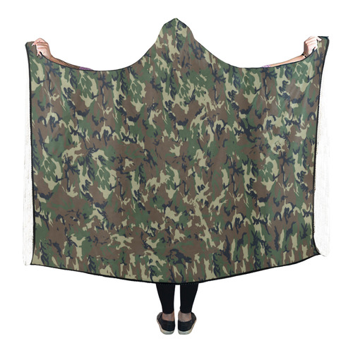 gravityx9 Camouflage Hooded Blankets ArtsAdd