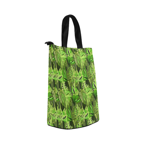 Tropical Jungle Leaves Nylon Lunch Tote Bag (Model 1670)