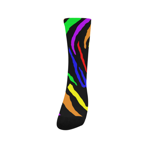 Rainbow Tiger Stripes Trouser Socks