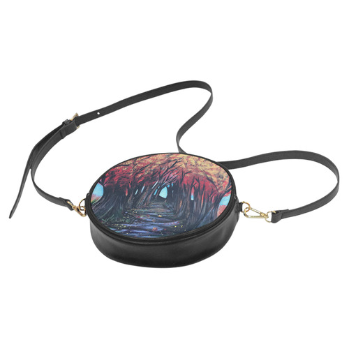 Autumn Day Round Sling Bag (Model 1647)