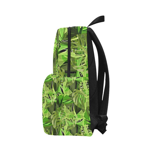 Tropical Jungle Leaves Camouflage Unisex Classic Backpack (Model 1673)