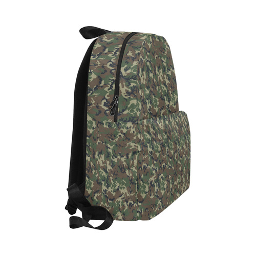 Forest Camouflage Pattern Unisex Classic Backpack (Model 1673)