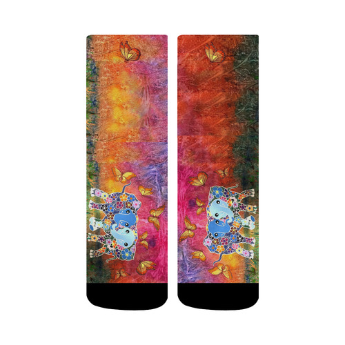 Dancing Elephants Crew Socks Crew Socks