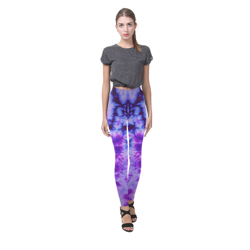 tie dye Cassandra Women's Leggings (Model L01)