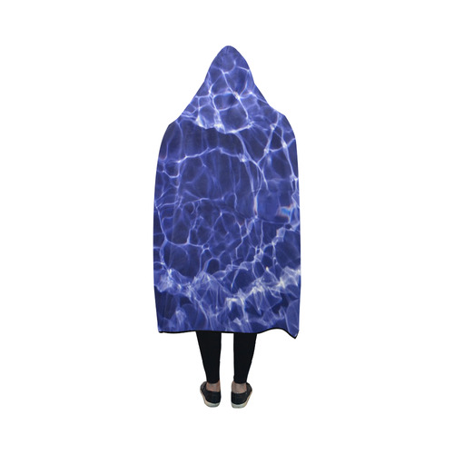 Rattled Water Hooded Blanket 50''x40''