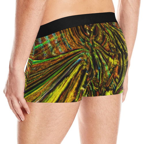 Red Green Yellow Blue Silk Men's All Over Print Boxer Briefs (Model L10)