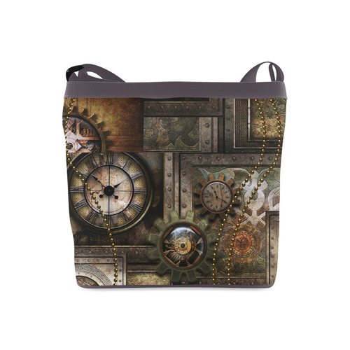 Wonderful steampunk design Crossbody Bags (Model 1613)