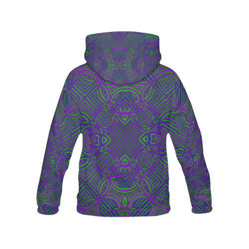 Perspective All Over Print Hoodie for Men/Large Size (USA Size) (Model H13)