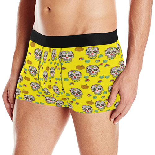 Muertos Popart by Nico Bielow Men's All Over Print Boxer Briefs (Model L10)