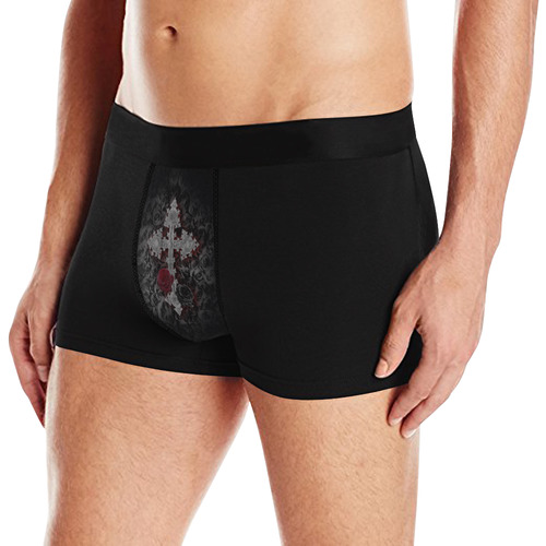 Gothic Cross Men's All Over Print Boxer Briefs (Model L10)