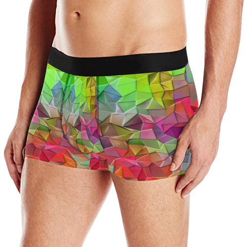 Rainbow Popart by Nico Bielow Men's All Over Print Boxer Briefs (Model L10)