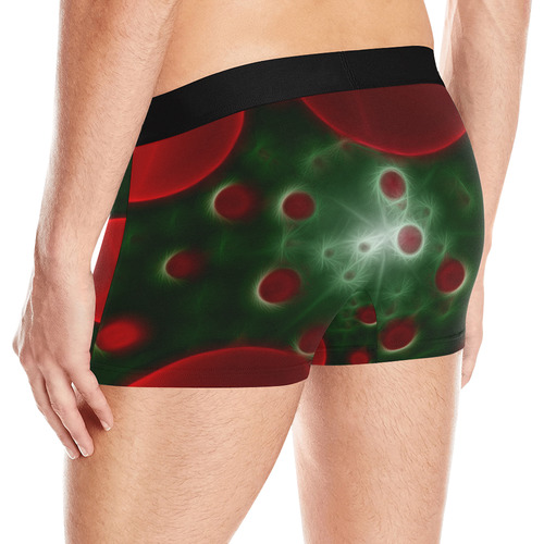 Big and small red dots Men's All Over Print Boxer Briefs (Model L10)