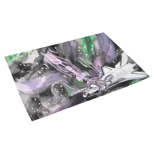 Space Kraken Azalea Doormat 30" x 18" (Sponge Material)