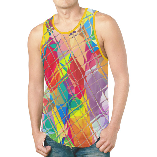 Colors Gitter by Artdream New All Over Print Tank Top for Men (Model T46)