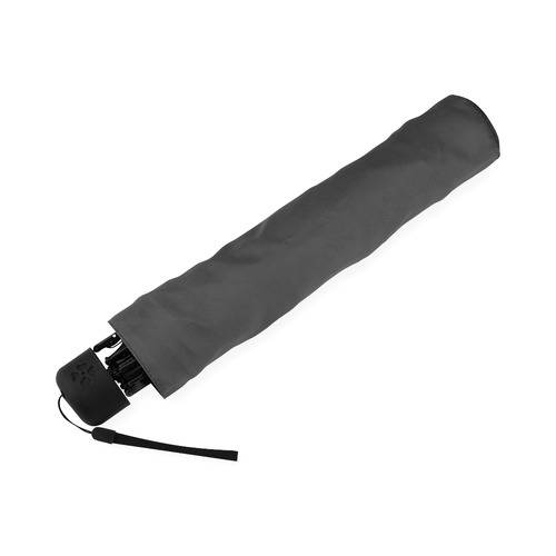 basic black solid color Foldable Umbrella (Model U01)