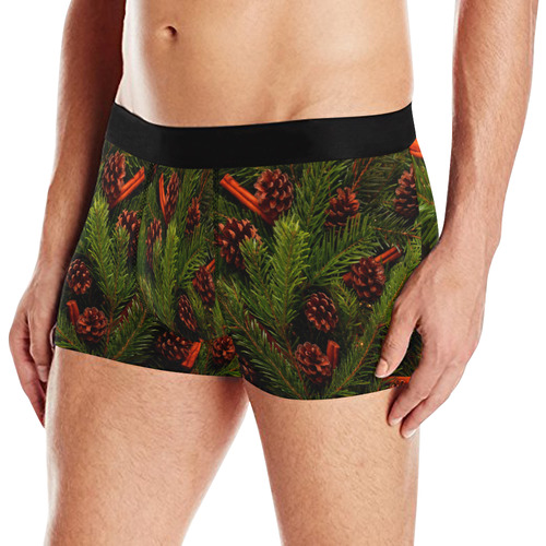 Wood by Artdream Men's All Over Print Boxer Briefs (Model L10)