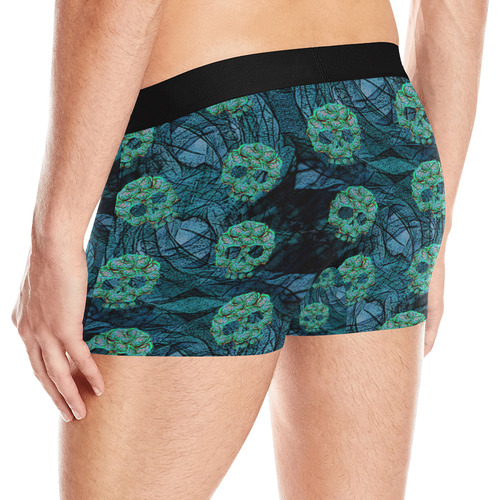 Spooky Skulls Men's All Over Print Boxer Briefs (Model L10)