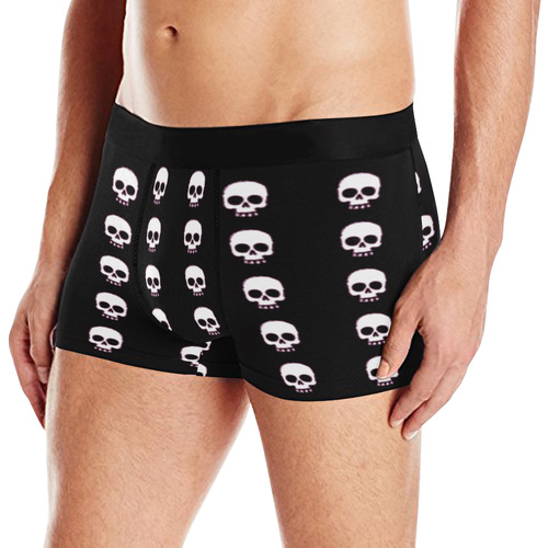 I Love Skulls Men's All Over Print Boxer Briefs (Model L10)