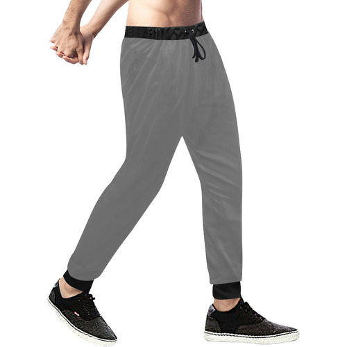 Grey by Artdream Men's All Over Print Sweatpants (Model L11)