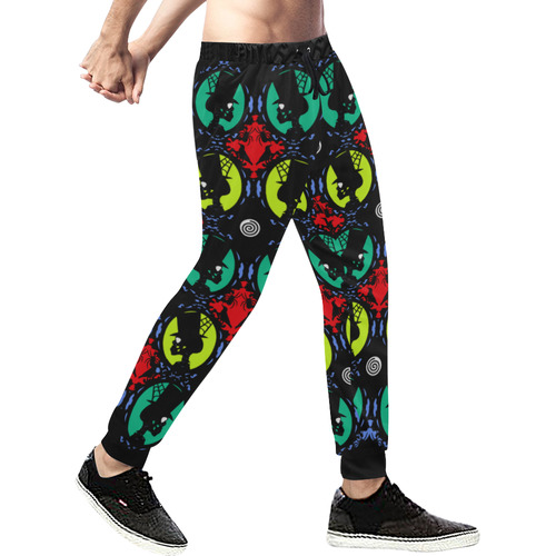 Voodoo youdo Men's All Over Print Sweatpants (Model L11)