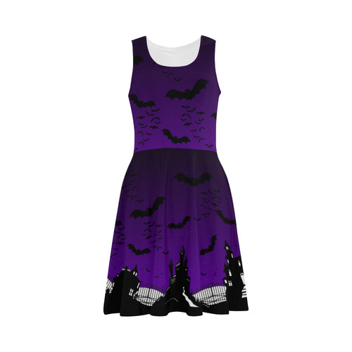 Purple Haunted House Atalanta Sundress (Model D04)