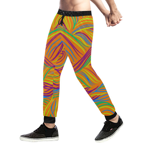 Life Lines 2 Men's All Over Print Sweatpants (Model L11)