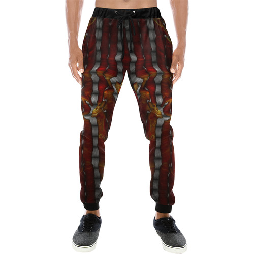 Break through the dimensions Men's All Over Print Sweatpants (Model L11)