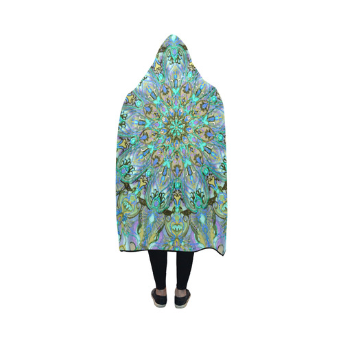 mandala 2 Hooded Blanket 50''x40''