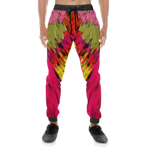 Pattern by Artdream Men's All Over Print Sweatpants (Model L11)