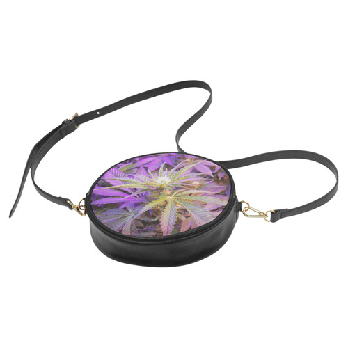 Cannabis by CannaChris Round Sling Bag (Model 1647)