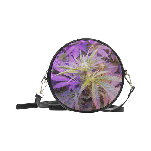 Cannabis by CannaChris Round Sling Bag (Model 1647)
