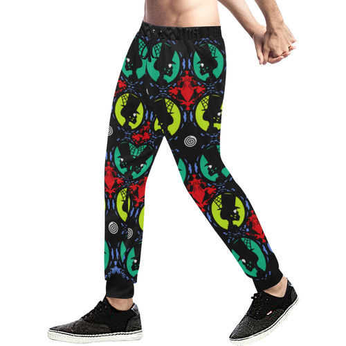 Voodoo youdo Men's All Over Print Sweatpants (Model L11)