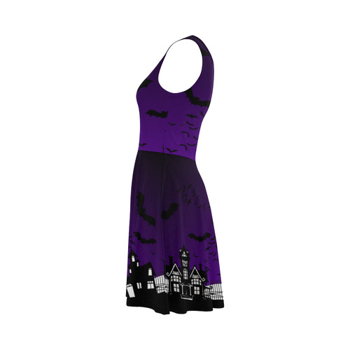 Purple Haunted House Atalanta Sundress (Model D04)