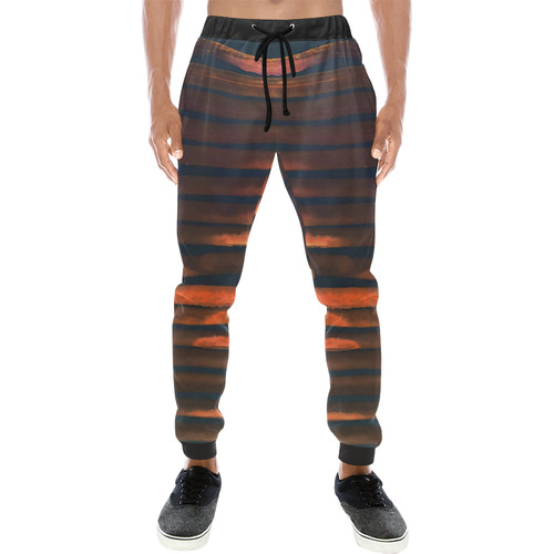 Copper Dreams Men's All Over Print Sweatpants (Model L11)